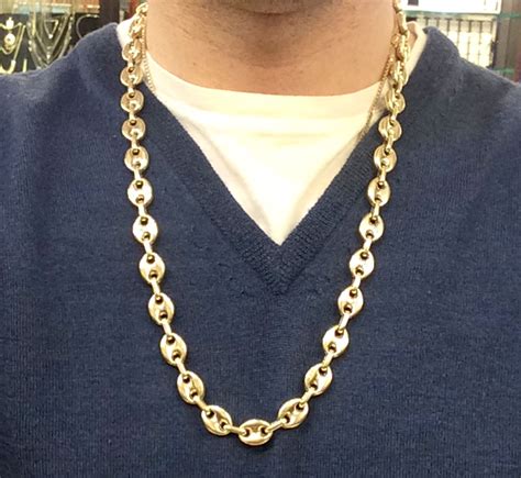 14k gucci link chain|gucci chain price.